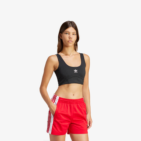 Women's adidas Adicolor Trefoil Bra 'Black'